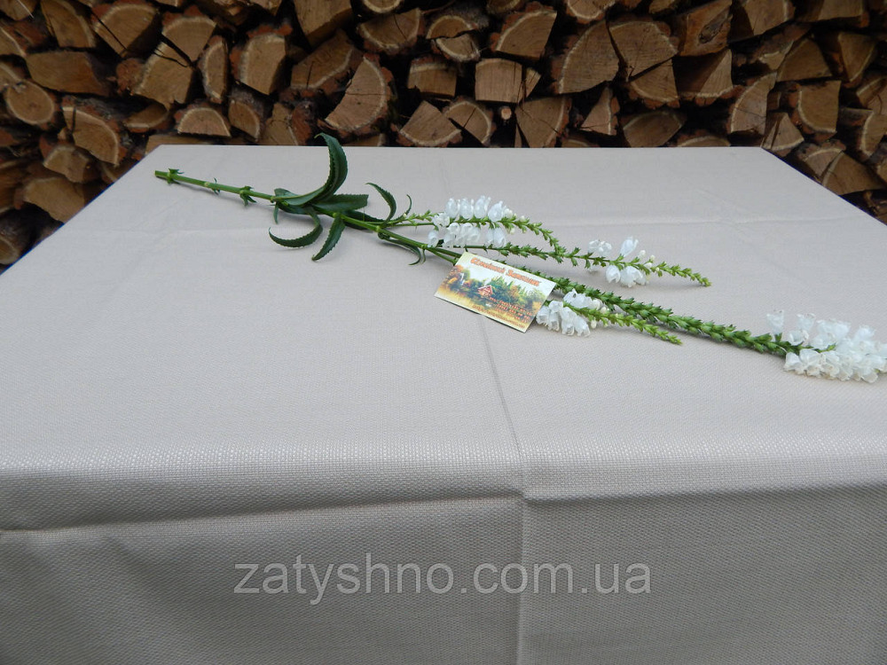 Серая скатерть с ажуром на большой стол Киев - изображение 5