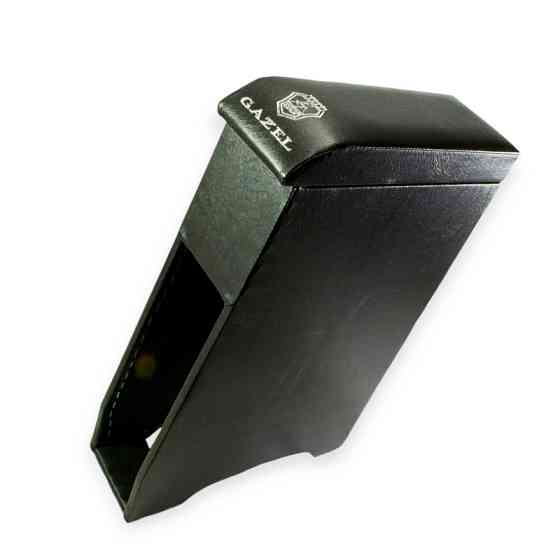 Подлокотник газ газель черный с вышивкой (кожзам) Мукачево