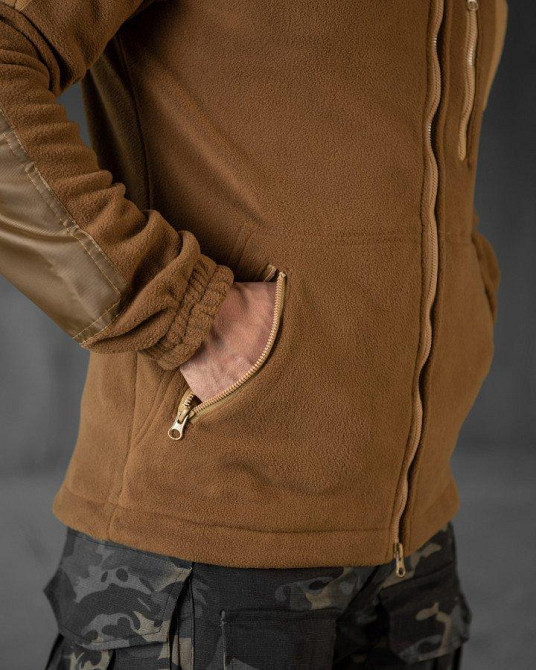 Тактическая флисовка STANDART  койот НП4909 Одесса - изображение 6