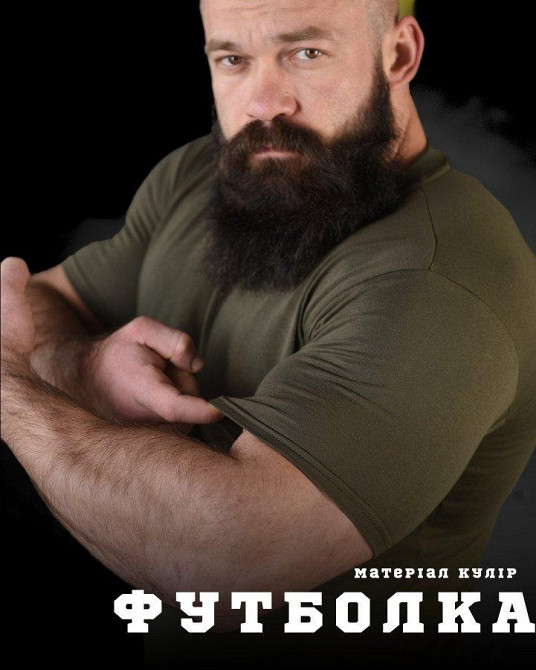 Футболка хлопковая  oliva ВТ0965 Одесса - изображение 5