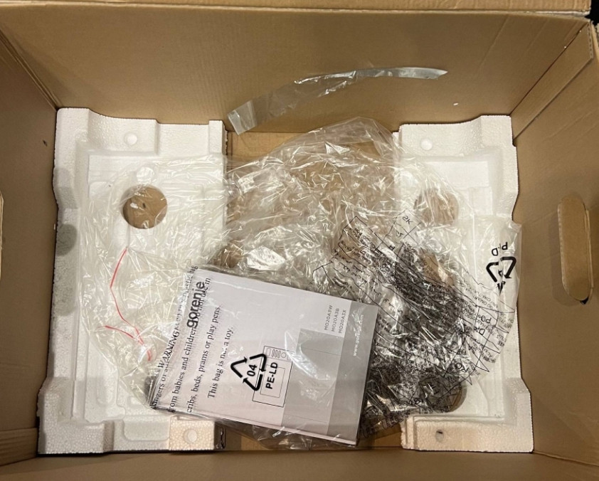 Мікрохвильовка чорна нова. Київ - фото 1