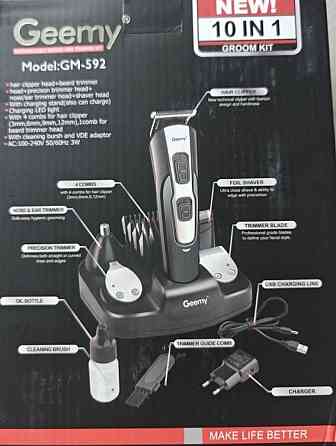 Професійна машинка для стриження Gemei GM 592 10 в 1 Київ