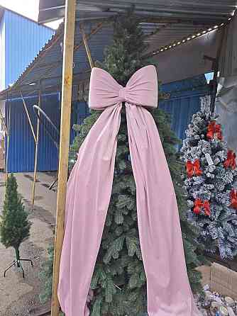 Бант декоративный большой розовый Киев