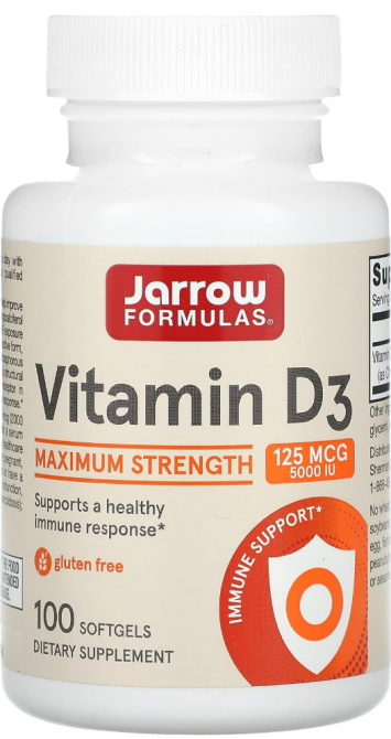 Вітамін Д3 5000 Jarrow Formulas Vitamin D3 100 капсул Київ - фото 1