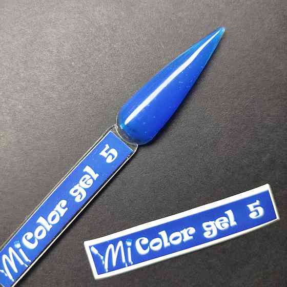Наліпка на тіпсу (палітру) для гелю Mi Color №05 (9 x 55 мм) Херсон
