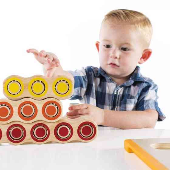 Дерев'яний сортер Guidecraft Manipulatives Рахункове дерево (G6903) Киев