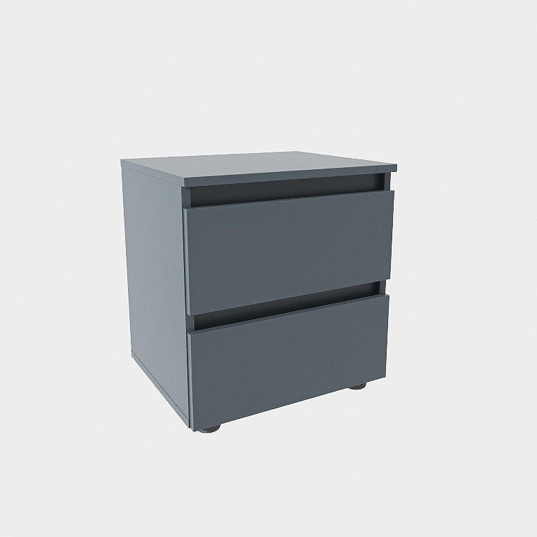 Тумба приліжкова Еверест ТЛ-1 Лайт 45х38х49 см Графіт (DTM-4911) Дніпро - фото 3