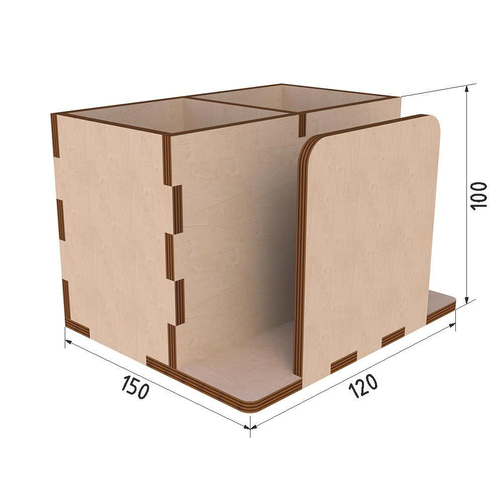 Органайзер серветниця EKOSTAR 150х120х100 Київ - фото 3