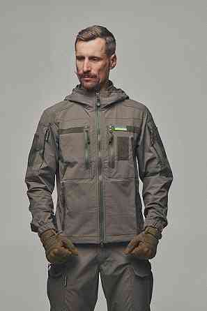 Чоловіча армійська мультикам демісезонна куртка 4Wstretch, військова демісезонна куртка Львів