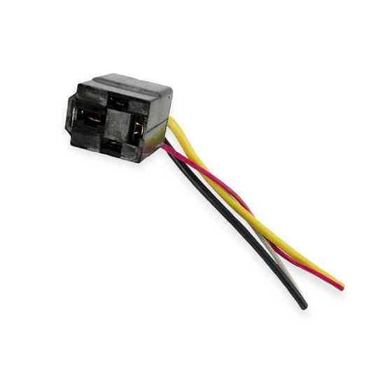 Разъем 4-х конт. газель (завод) реле Мукачево