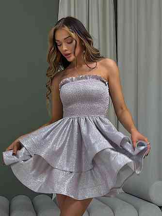 Женское романтическое праздничное платье люрекс диско Меланж Одесса