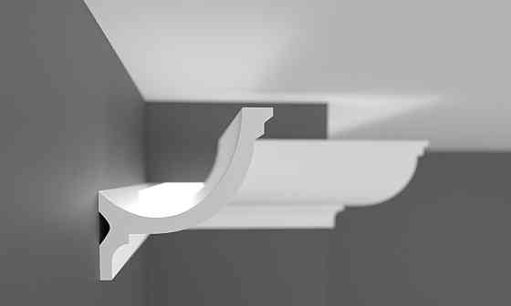 Карниз полиуретановый гладкий Gaudi Décor C 973 Днепр