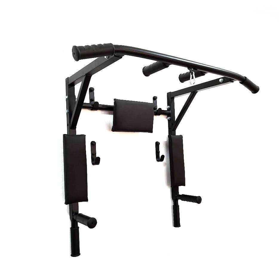 Турник брусья пресс с РЕЗИНОВЫМИ ручками 4в1 от производителя SAB-Building для дома, на стену, домаш Харьков - изображение 1