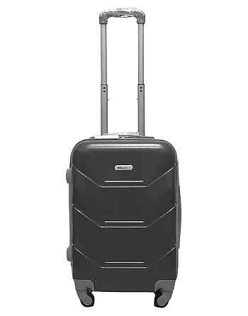 Чемодан пластиковый MILANO BAG 147 малый 55 см графит Киев