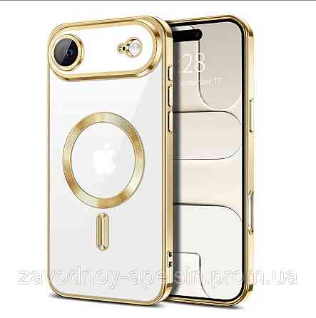 IPhone 17 Air Чехол магнитный Защита камеры (золотой) Одесса