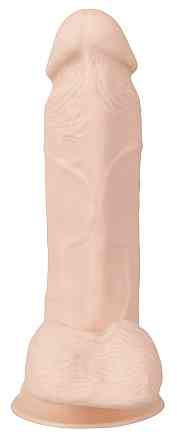 Реалістичний гнутий RC-вібратор із кульками — Bendable RC Vibrator with Balls Nature Skin Sex Aura Київ