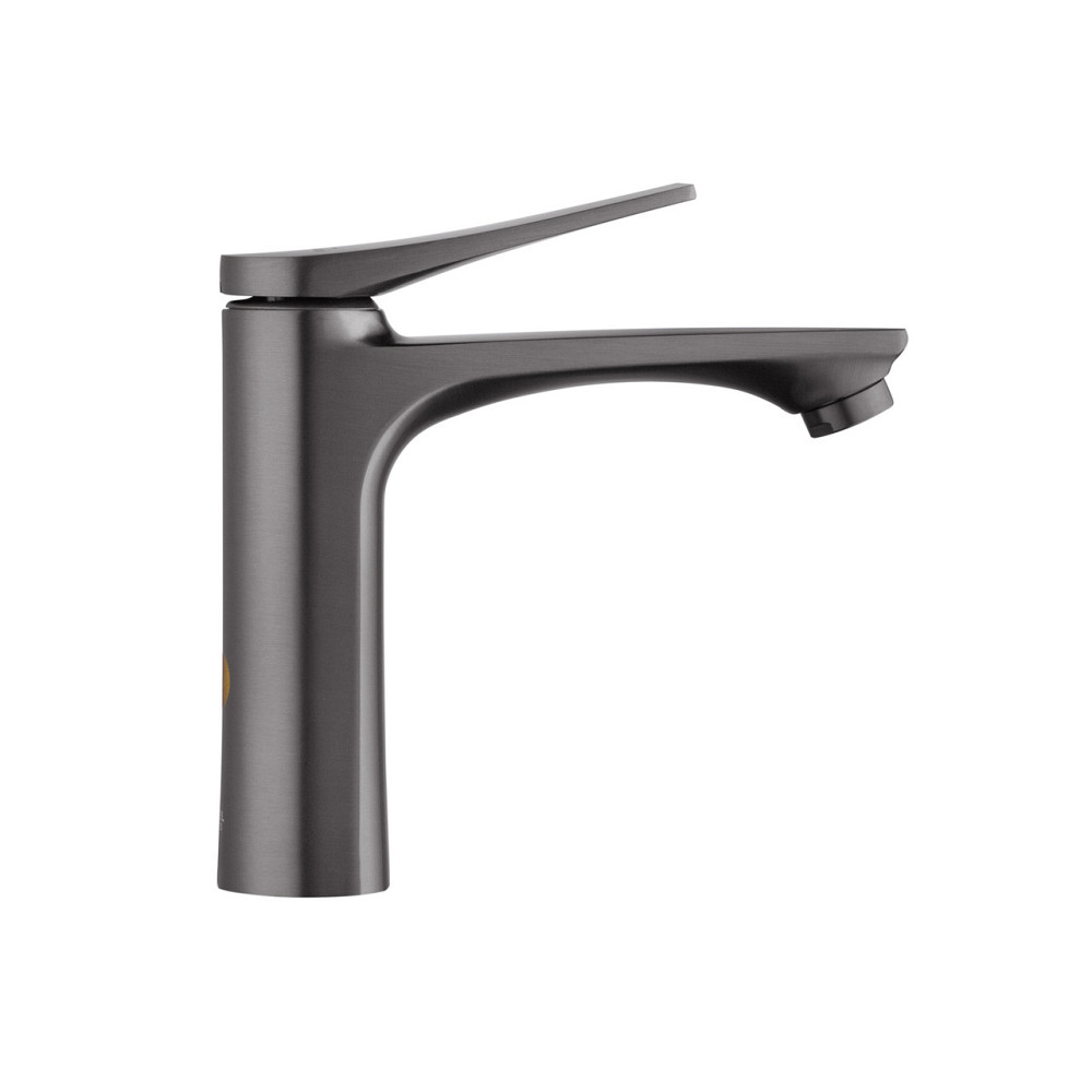 Смеситель для раковины Kroner KRP Terra - GRP010 графит Киев - изображение 6