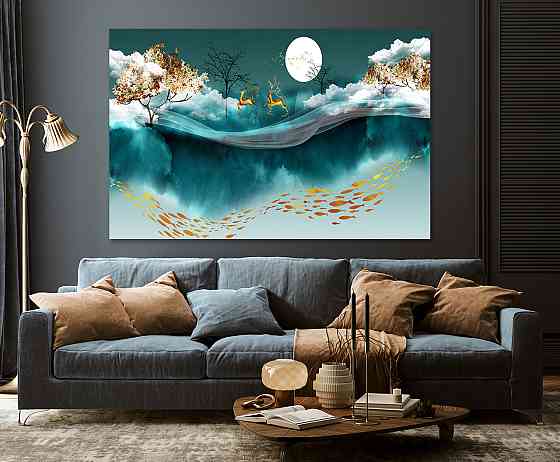 Картина полотно у вітальню / спальню   Природа    MLP_285 ( 60х30см ) 80x120 см Київ