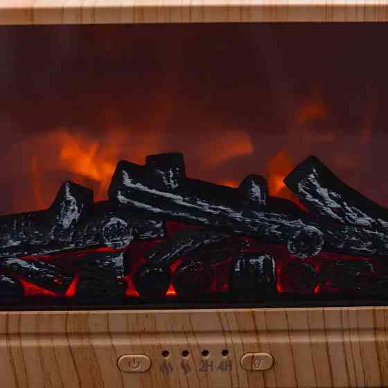 Увлажнитель воздуха Камин, 300 мл, коричневый Киев