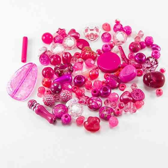 Декоративні намистинки для творчості Бомбей Dom Busin УТ100014226 в упаковці 56 шт Вінниця