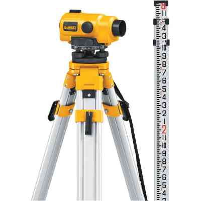 Оптический нивелир DeWALT 26-кратный, 1.85 кг, кейс (DW096PK) Винница