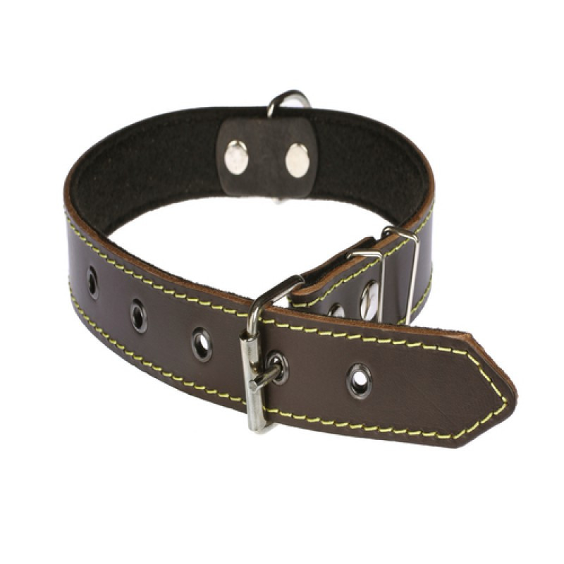 Нашийник 414 30 мм "Класик" шкіра+синтепон Вінниця - фото 1