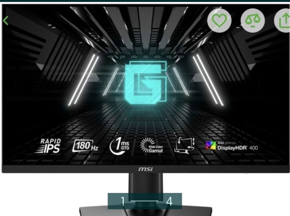 Ігровий Монітор: MSI G274QPF E2 Київ - фото 1