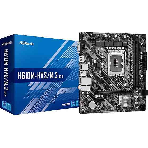 Материнська плата ASRock H610M-HVS/M.2 R2.0 Socket 1700 microATX Харьков