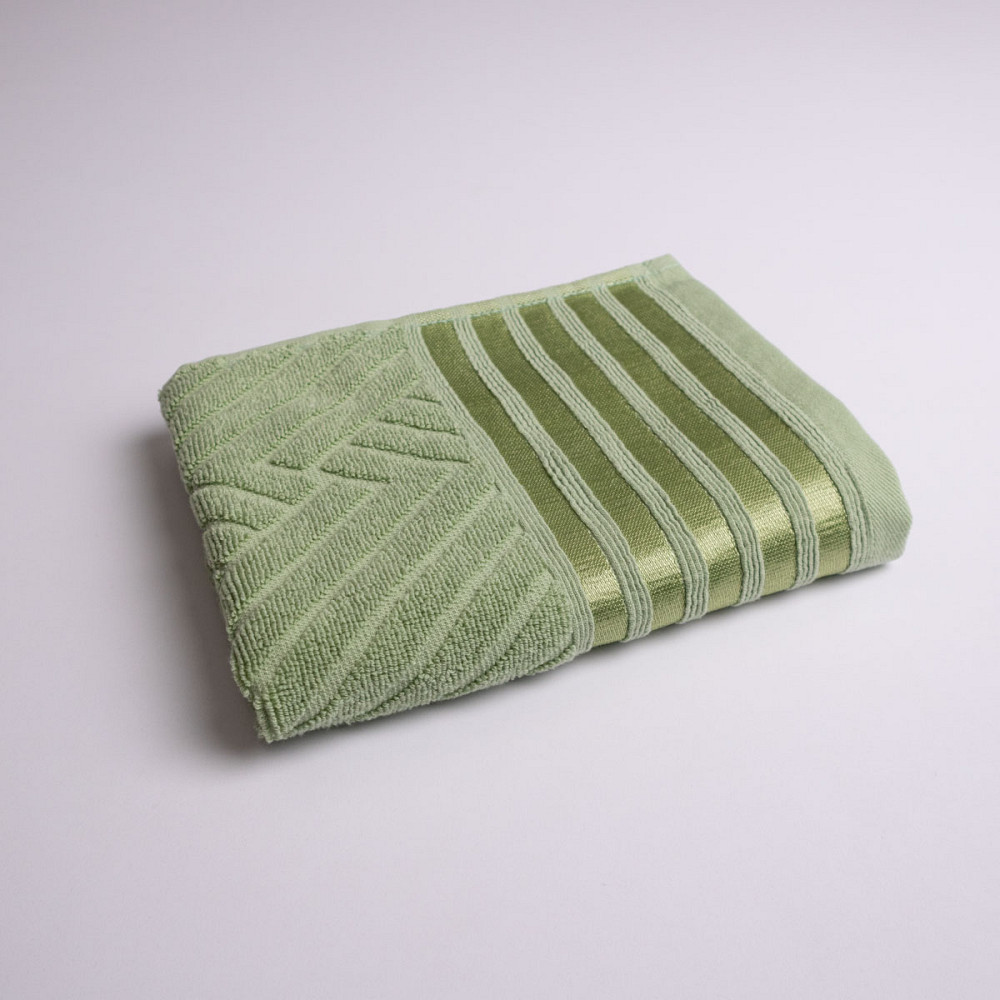 Набор махровых полотенец SOFT 3шт GM Textile 50х90см, 50х90см, 70х140см 500г/м2 (Мятный) Сумы - изображение 8