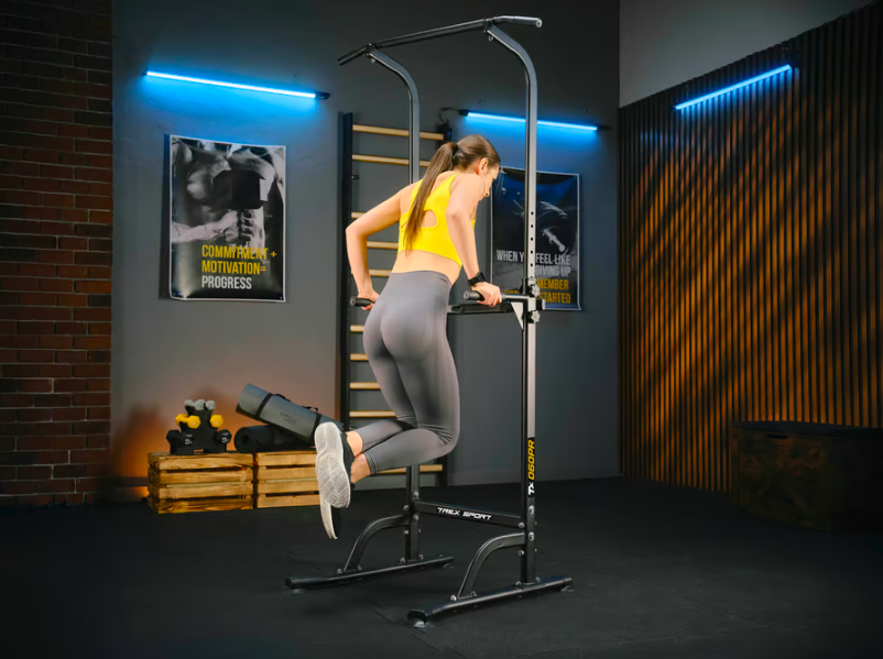 Силова станція тренажер TX-060PR підлогові турнік і бруси для дому та спортзалу багатофункціональна для всіх видів м'язів Київ - фото 10