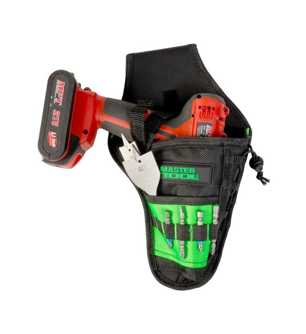 Сумка поясная для инструмента MASTERTOOL КОБУРА 300х190 мм 8 карманов 1680 DEN 79-1931 Ровно - изображение 5