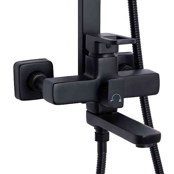 Душова система універсальна Lidz Wawel 1030 на три споживачі (з виливом) (k35) LDWAW1030BLA45396 Black Київ