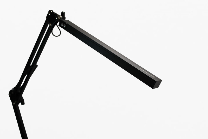 LED светильник на струбцине FocusPro 11Вт, черный Днепр - изображение 2