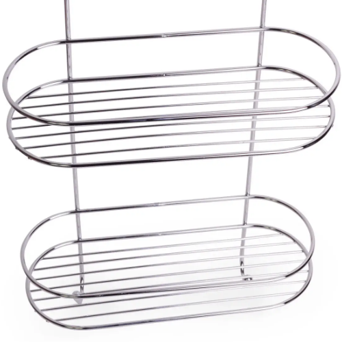 Полиця для ванної кімнати овальна 3-ярусна хромована сталь Besser Житомир - изображение 5