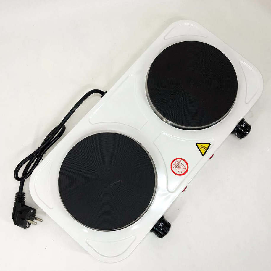 Электрические плиты настольные двухкомфорочные Crownberg CB-3746, Плита бытовая двухкомфорочная SV-34 Львов - изображение 6