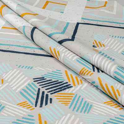 Постільна білизна Home Line Захопленість бежевий-бірюзовий, бязь, полуторний (181394) Вінниця