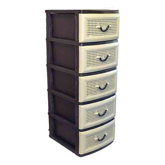 Пластиковий комод Гігант. 5 ящиків. 112х40х50. Одеса