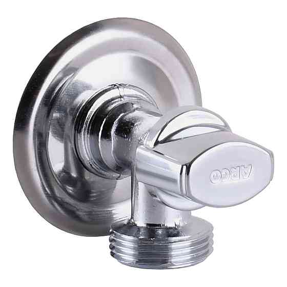 Кран шаровый угловой ARCO 1/2″х 3/4″ DEF728P AntiLime (000004514) Киев