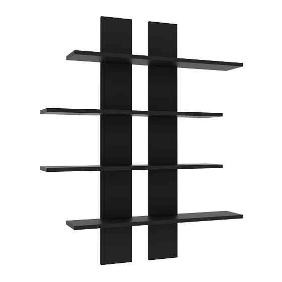 Полиця навісна ПН-6, Антрацит, 910/160/1100 Львів