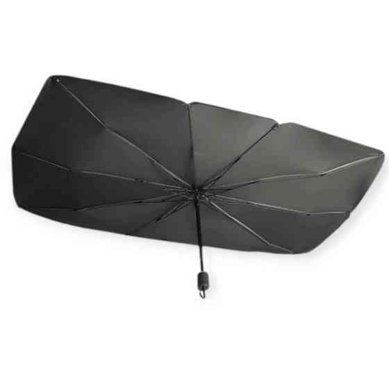 Парасолька шторка сонцезахисна 140x78см l поліестер, 10 алюмінієвих спиць, чохол AXXIS - Мукачево