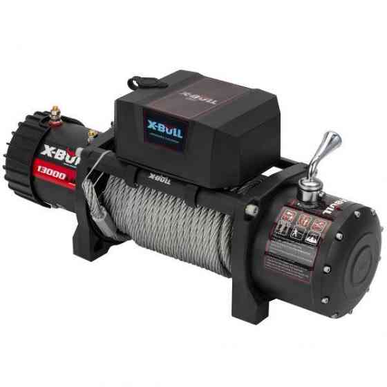 X-BULL 13000LBS лебедка со стальным тросом Киев