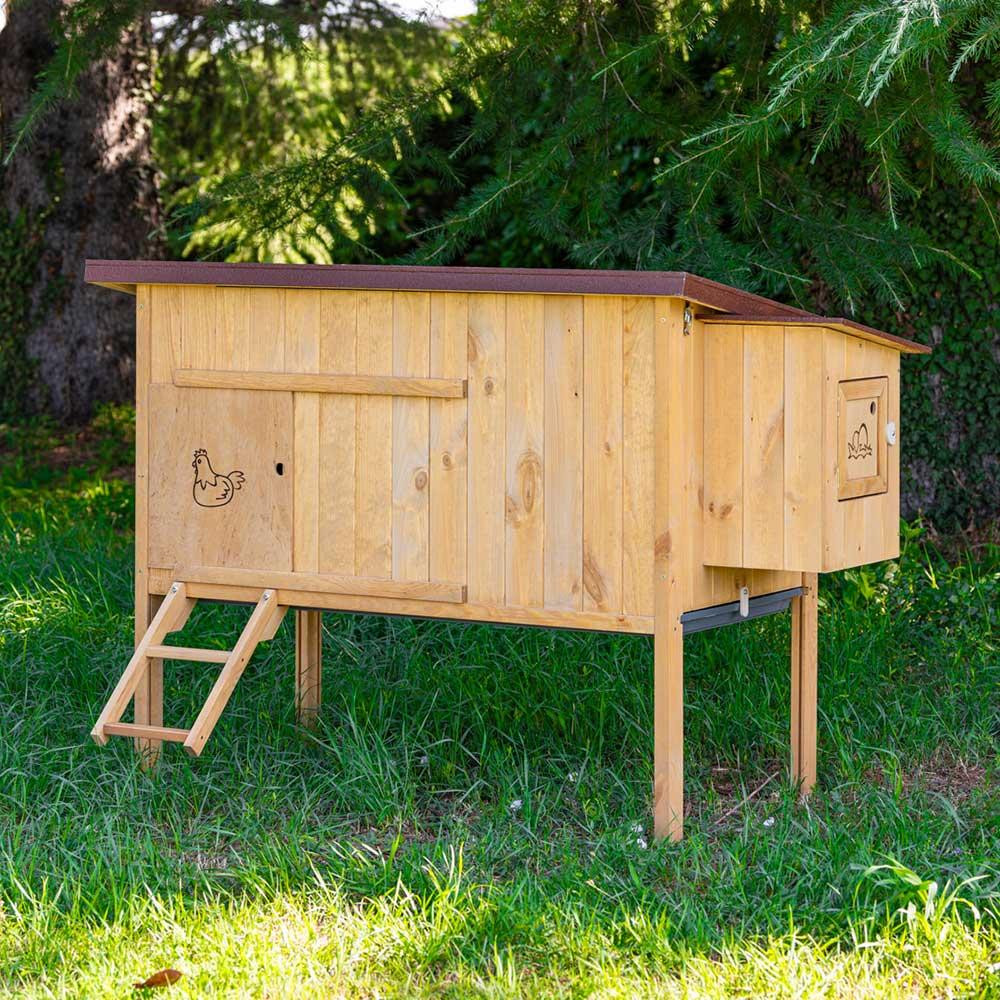 Дерев'яний будиночок для курей Ferplast Hen House (Ферпласт Хен Хаус) 162 x 100 x h 110 см - 30 Запоріжжя - фото 10