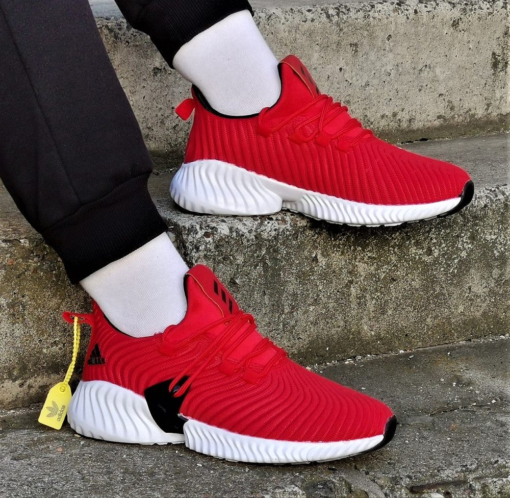 Кроссовки Мужские Adidas Alphabounce Красные Адидас (размеры: 41,42,43,44,45) Видео Обзор Днепр - изображение 1