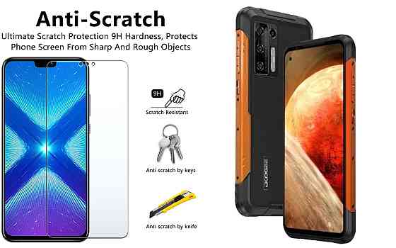 Защитное стекло NeoGlass для DOOGEE S97 Pro – ультрапрозрачное и устойчивое Киев