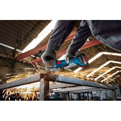 Шліфувальна машина Bosch GWS 18V-8 125мм, 18В, 2x4Ah, 0-11000об/хв, 1.7кг, кейс (0.601.9N9.020) Вінниця - фото 6