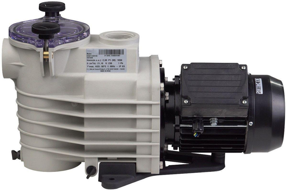 Насос для басейнів Kripsol Ondina OK 33 IE2 (220 В. 7 м3/год. 0.33 HP) Київ - фото 7