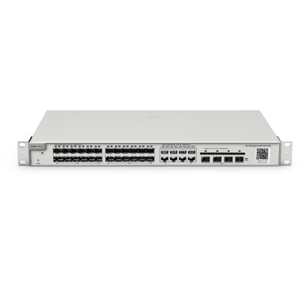 Комутатор Ruijie Reyee RG-NBS3200-24SFP/8GT4XS 24-портовий керований з 8 комбінованими портами Київ - фото 2