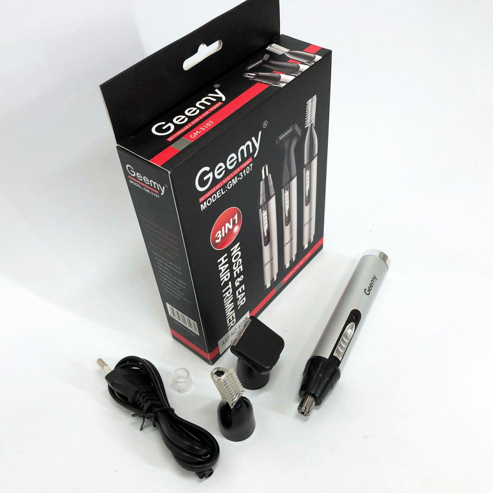 Тример для бороди носа вух волосся GEMEI, Тример для носа і вух хорошої якості насадка KC-80 Львів - фото 12