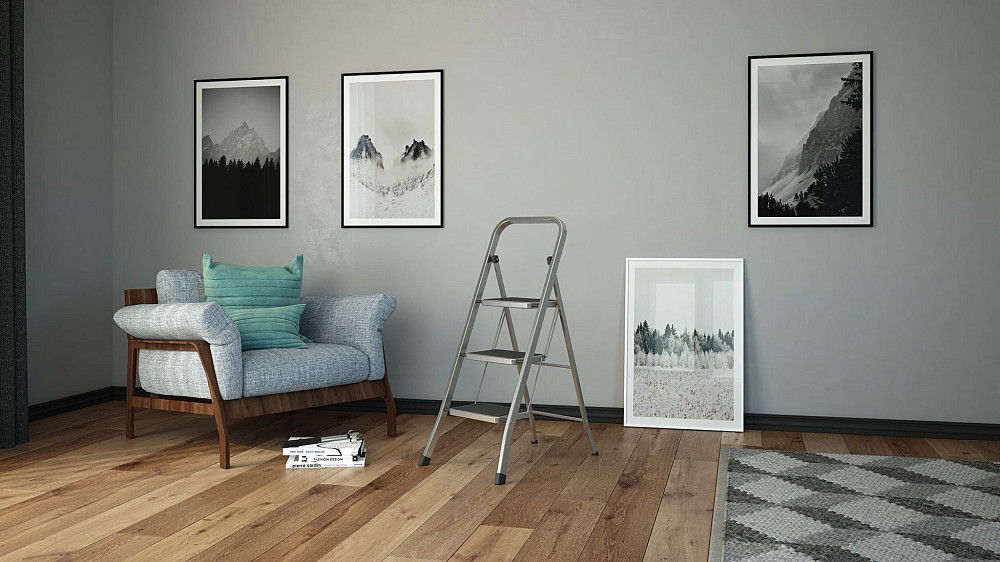 Лестница Colombo Factotum Alu 3 ступени (G110AT3W) Киев - изображение 3