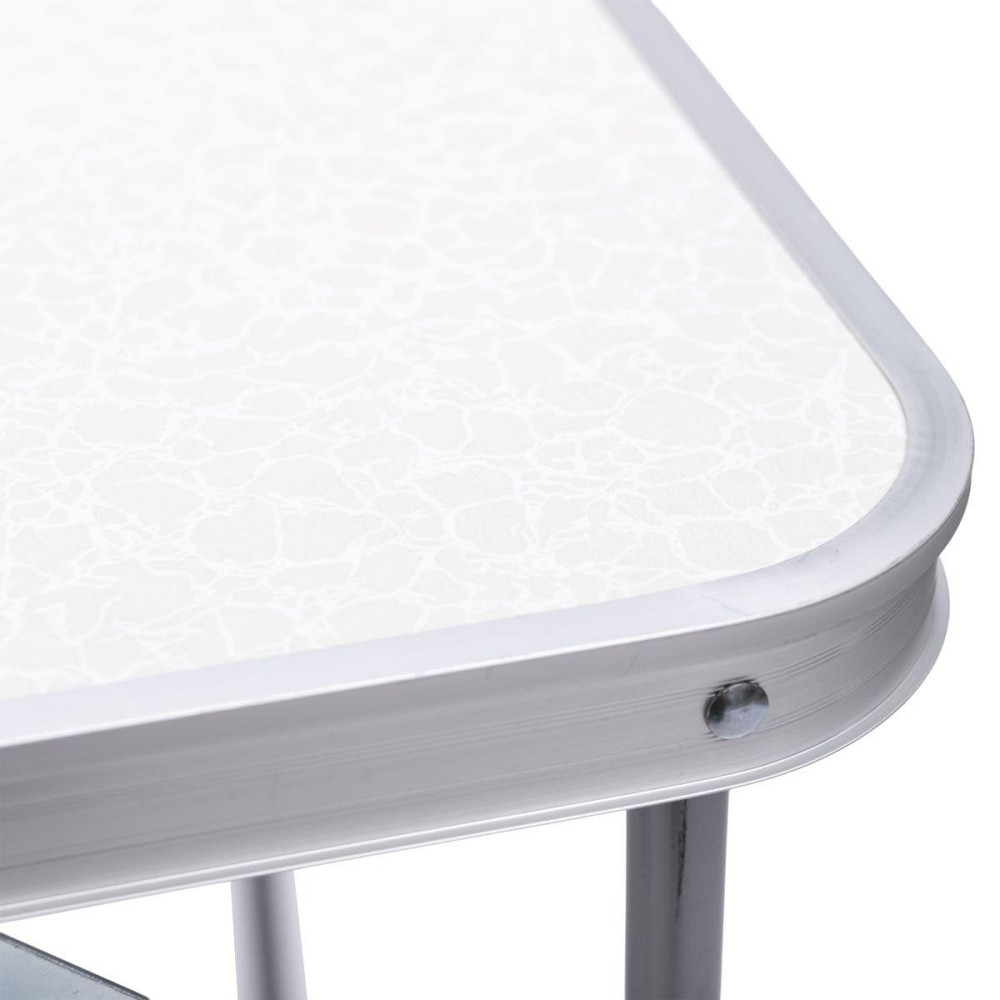 Стіл для пікніка розкладний 75×55×65 (см) Білий Lugi JY-7555W Київ - фото 6